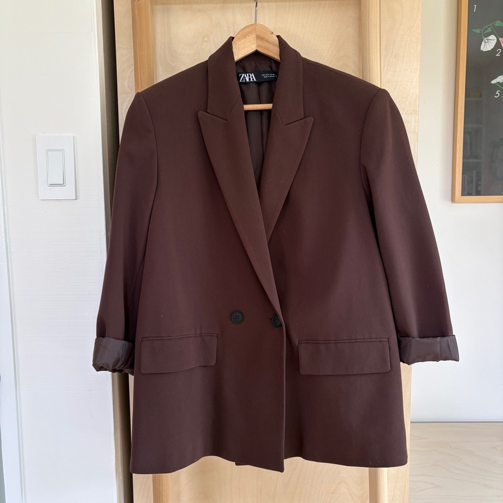 Zara Women's Brown Blazer